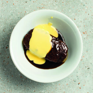 sticky toffee pudding & custard