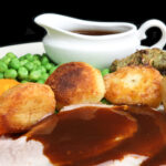 roast pork in gravy