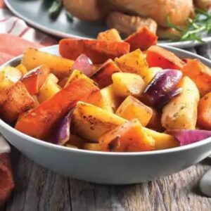 roasted vegetables - serves 2