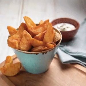 potato wedges - serves 2