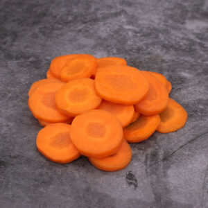 sliced carrots - serves 8