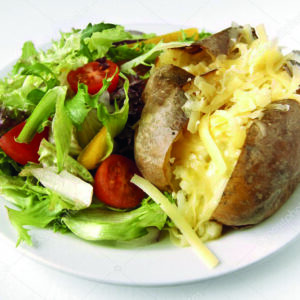 jacket potato - serves 6